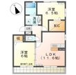 アコール上野の間取図