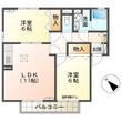 コトーソレイユの間取図