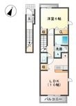 カルム メゾンの間取図
