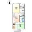 サープラスひまわりⅡの間取図