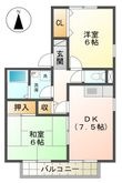 ハイツすみれの間取図
