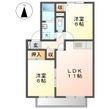 ハイツすみれの間取図