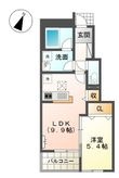 イース(Eace)の間取図