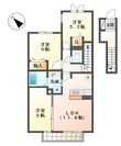 グリーンフィールドMの間取図