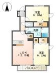 ソシア・ミズノの間取図