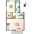 イルマーレAの間取図
