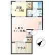 ブラン千丸の間取図