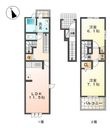 エトワール中切Ⅱの間取図