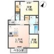 フローラの間取図