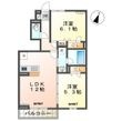 ホープ21 Ⅱの間取図