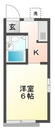 ツインレイクスⅡの間取図