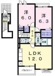 ブルーマーリンDの間取図