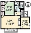 フレグランスいしやの間取図
