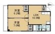 ソシアサニーヒルⅡの間取図