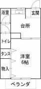 メゾン河内の間取図