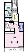 写真:saltsee 1階102の間取図