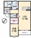 アルフラットⅠの間取図