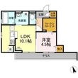 メゾンドーミーの間取図