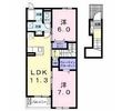 シエル・テーレBの間取図