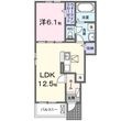 クリスタルコートJ3の間取図