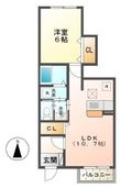 レットル・ダムールの間取図