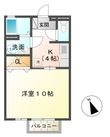 M’s　courtの間取図