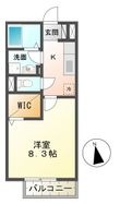 スプランドゥール Bの間取図