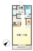 コッジィーコートFUKATAの間取図