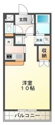 コッジィーコートFUKATAの間取図