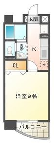 パレドールKonishiの間取図