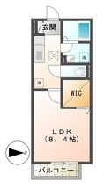ブランドールの間取図