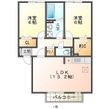 ルミエールの間取図