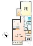トワニー・Ｋ　Ⅲ棟の間取図