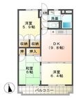 サンライズ駅部田の間取図