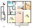 クレール東松阪Ⅱの間取図