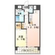 アンジューⅥの間取図