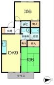 相楽郡精華町桜が丘4丁目の間取図
