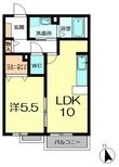 木津川市城山台10丁目の間取図