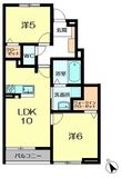 奈良市押熊町の間取図