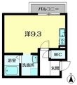 奈良市山陵町の間取図
