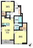 木津川市城山台6丁目の間取図