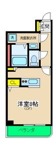 心園コーポの間取図