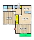 セジュール狩場の間取図