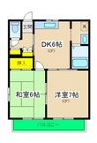 コーポアネストの間取図