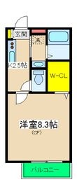 サニーヒルズⅡの間取図