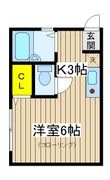 写真：トップヒルズⅢ1階の間取図