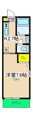 フィガロハウスの間取図