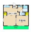 クリントンハウスⅢの間取図