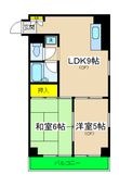 パークサイド岡村の間取図