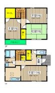 コリーヌ北ノ上B棟の間取図